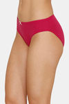 Zivame Anti-Microbial Low Rise Full Coverage Hipster Panty (Pack of 3) - Multicolor — thumbnail 4